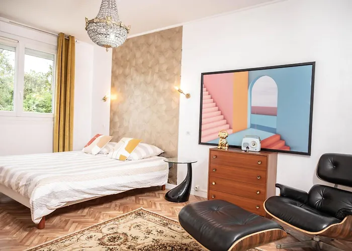 Belle Maison Lumineuse Et Paisible Semesterbostad